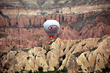 Balloon flight over Cappadocia