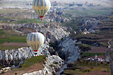 Balloon flight over Cappadocia