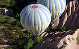 Balloon flight over Cappadocia